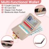 Small Wallet Women RFID Blocking Bifold Leather Wallets for Women