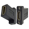 tunghey 2Pack HDMI Coupler Adapter Connector, Golden Plated HDMI Female