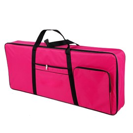 Vilihkc 61 Key Keyboard Gig Bag Case,Portable Durable Keyboard Piano Waterproof 600D Oxford Cloth with 10mm Cotton Padded Case Gig Bag 40"x16"x6"