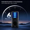 Keyless Entry Door Lock with 2 Knobs, Biquole Fingerprint Keypad