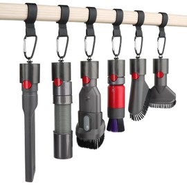 RTop 10Pack Accessory Hangers for Dyson Attachments V7 V8 V10 V11 V15 Gen5 G5 Vacuum Cleaners Accessories, Storage Tool Accessory Holders compatible with Dyson Accessories