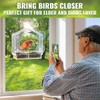 Jarkyfine Jarkyfine Window Bird Feeder - Clear Window Bird Feeders
