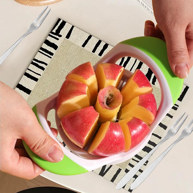 Apple Slicer Corer Set, Apple Slicer, Apple Corer, Professional Stainless