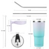 BJPKPK 20 oz Tumbler With Handle And Straw Stainless Steel