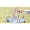 Saslaw Makitate (Medium) Bonfire Goods Compact Firewood Stand for Bonfire