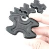 Namvo Pack of 4 Compound Bow Stabilizers Archery Rubber Loop