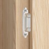 Vallecloud 10 Pack (5 Pair) Brushed Satin Nickel Self Closing