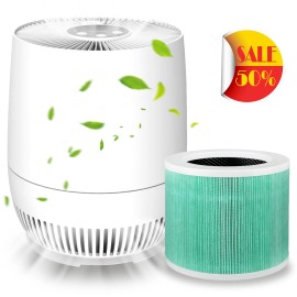 cobectal HEPA Air Purifier  with H13 3-in-1 True HEPA Filter  for Allergies Smoke