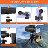 12x50 Monocular Telescope - Monoculars for Adults - High Powered