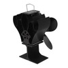 Heat Powered Stove Fan Self Starting Heat Resistant Aluminum Alloy