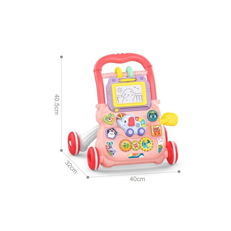 Sit to Stand Baby Learning Walker with Activity Center, Early