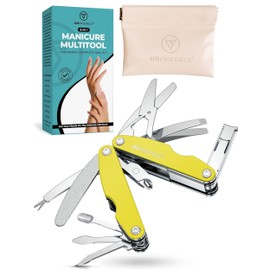 Manicure and Pedicure Kit - 9 in 1 Professional Manicure Set For Women & Men with Cuticle Trimmer, Cuticle Remover, Cuticle Pusher - Nail Techs & Nail Lovers’ Manicure Set Professional by DrFriedels