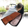 Leather Stroller Handle Cover Baby Stroller Handlebar Cover Armrest Bumper