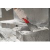 Vikan 40094 Stainless Steel Hand Scraper, Red, 235mm Length, 100mm