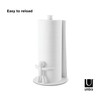 Umbra Buddy Paper Towel Holder Stand for Kitchen Countertop, White