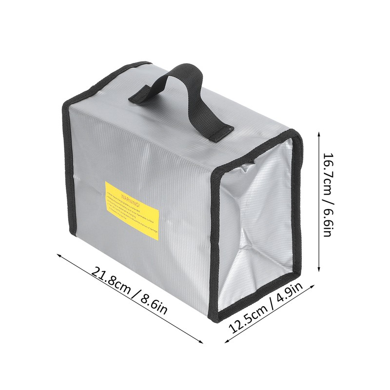 3/4 Lithium Battery Safe Bag General ExplosionProof Fireproof Lipo Battery