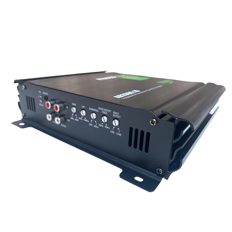 Audio360 AD2000.1 Monoblock Car Audio Amplifier, 2000W Max Power, Compact