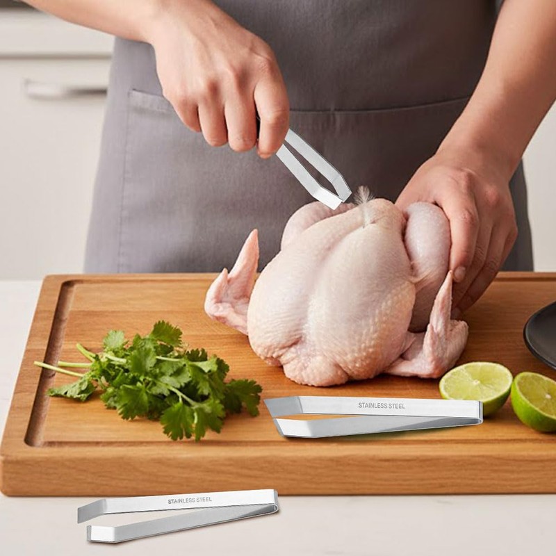Lung Scraper of Chicken Processing Equipment & 2PCS Bone Tweezers