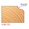 Freud 38-172 1-1/8" Diameter 1/2" Bearing 1/2" Shank Ogee Router
