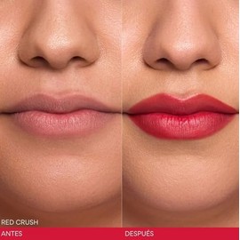 Beauty Creations - Kiss Me Liquid Gel Tint - Tinte de Labios en Gel, Acabado Semi Mate, Color Duradero, Difuminador Integrado (Red Crush)