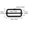 BIKICOCO hebilla metálica de ajuste deslizante tri-glides, 1-1/2 x 5/8