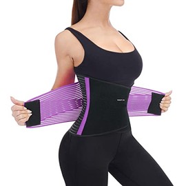 TESETON Cinturón De Soporte Lumbar Para Hombres Y Mujeres, Cinturón De Soporte Lumbar Transpirable, Faja Lumbar Para Escoliosis, Relajación De...     