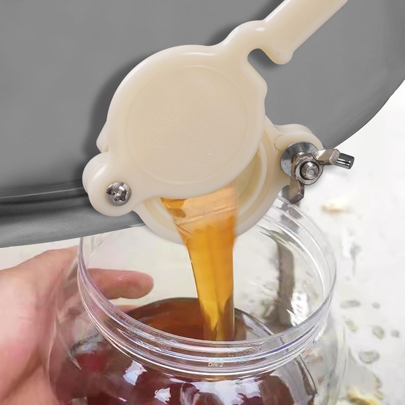 HunterBee 3/5 Pack Honey gate Valve for 5 Gallon Bucket