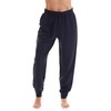 Just Love Pantalones quirúrgicos sólidos para mujer, Pantalón Jogger Azul