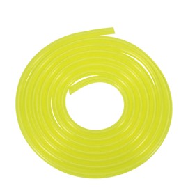 INFINAUTO Petrol Fuel Line 6.5ft 1/8" ID Fuel Line Hose 1/4" OD Gas Line Pipe Hose for Chainsaw, String Trimmer and Blower Petrol Small Powersports Engines Yellow