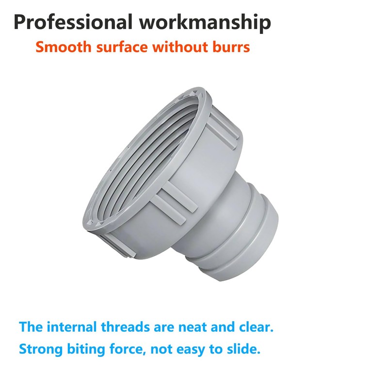 Qrity 1 Piece Kitchen Sink Drain Pipe Joint Thread Hose