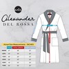 Alexander Del Rossa Mens Robe Plush, Mens Bath Robes for