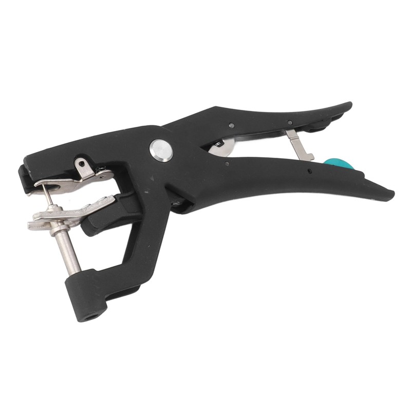 Livestock Ear Tag Applicator Alloy Steel Automatic Rebound Hydraulic Ear