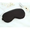 Generic Black Silk Eye Mask | Sleep Eyeshade | Blackout