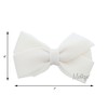 Babies' Fun Scuba Hair Bow Large-Ivory