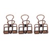 80Pcs Hollow Binder Clips 0.7in Sturdy Metal Hollow Out Strong