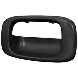 Tailgate Bezel - MuHize Tailgate Bezel Trim(2022 New), Chevy Silverado Tailgate Bezel Fits for 1999-2007 Chevy Silverado and GMC Sierra 1500, 1500HD, 2500, 2500HD, 3500, OEM 15228539(Black)