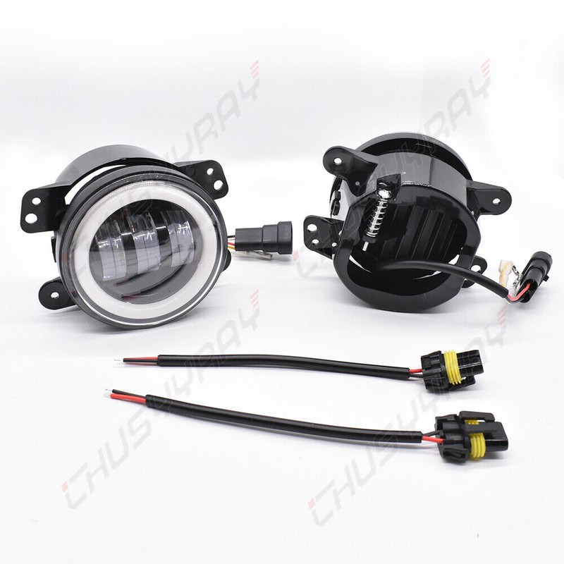 CHUSYYRAY 7" LED Headlamp Headlights & 4'' Fog Lights for
