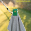 Stripebird - Magnetic Clip for Golf Towel (Fairway Green) -