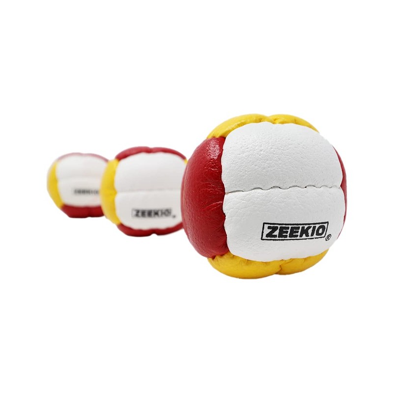 Zeekio Galaxy Juggling Balls - Premium 12 Panel Genuine Leather