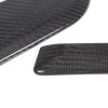 Unbranded Real Carbon Fiber Dashboard Speaker Panel Cover Trim Fits