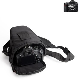 K-S-Trade Camera Bag for Nikon D850 Camera Bag Shoulder Bag for Nikon D850 Colt for System Cameras Protective Bag, black, Camera Case for Nikon D850