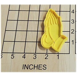 Church Praying Hands Shaped Cookie Cutter and Stamp #1267