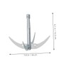 Gatuida Weed Remover Tool Folding Aquatic Grass Cutter Durable Stainless