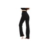 Cotton Spandex High Rise Straight Leg Yoga Pants Legging(Regular Size/Plus