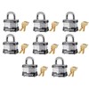 Master Lock 3KA-3210 1-1/2" Laminated Keyed Alike Padlocks - Quantity