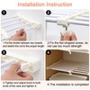 Adjustable Telescopic Storage Rack Cupboard Wardrobe Closet Divider Partition Shelf