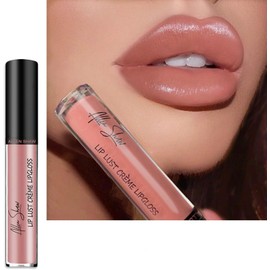Brillo de labios en crema 12 colores, 2026 nueva textura lápiz labial color crema 12 colores, lápiz labial de terciopelo hidratante resistente al agua, antiadherente y de larga duración (#2)