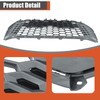 labwork Front Bumper Grille Lower Painted Honeycomb Style Replacement for