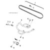 Polaris ATV Torsion Spring, Genuine OEM Part 0451687, Qty 1
