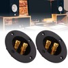 5Pcs 2 Way Stereo Speaker Box Terminal Cup Double Binding
